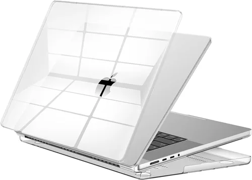 Vista 12 de EooCoo Funda compatible con MacBook Pro de 13 pulgadas, versión 2022-2016, chip M2 M1, carcasa dura transparente, fácil de instalar, funda