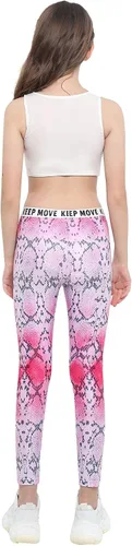 Vista 5 de Conjunto de entrenamiento para niños y niñas, conjunto deportivo de 2 piezas, camiseta corta con leggings atléticos, pantalones deportivos