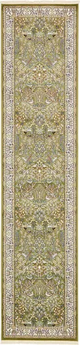 Vista 26 de Unique Loom Colección Narenj - Alfombra de área - Bristol (2' 2" x 3' 1" ovalada, azul/beige)