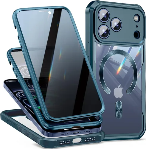Vista 11 de [Bucle de CD + protector de pantalla de privacidad] Funda magnética para iPhone 7/8/SE 2020/SE3, [protección contra caídas de grado militar]