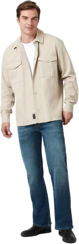 Vista 6 de Mavi Jeans Josh Bootcut para hombre, Jeans de tiro medio para hombres, Deep Shaded Stanford, Jeans azules para hombre, Stanford profundo