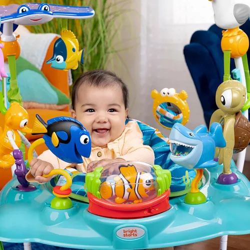 Vista 2 de Andador para bebés de Disney, Buscando a Nemo, mar de actividades