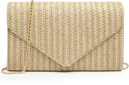 Vista 21 de Bolsos de mano Dasein para mujer, de ante sintética, para noche, formales para fiestas, bodas, cócteles, graduación