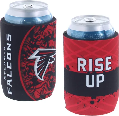 Vista 3 de Juego de 2 soportes para latas de Coozie Huggie con logotipo del equipo de fútbol (Arizona) Cardinals - Dinámico)