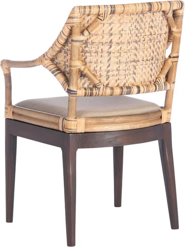 Vista 10 de SAFAVIEH Home Collection Carlo - Silla con brazos, color miel