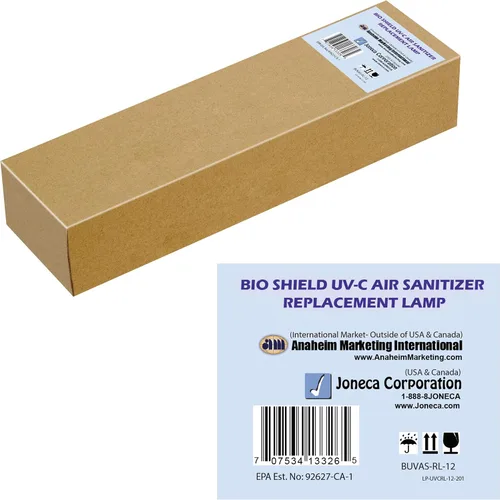 Vista 3 de Sistema Desinfectante de Aire UV-C Bio Shield Lámpara de Repuesto Compacta OEM, Limpia el Aire de Bacterias, Gérmenes, Moho y Alérgenos, Lámpara