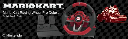 Vista 7 de Nintendo Switch Mario Kart Racing Wheel Pro Deluxe By HORI - Officially Licensed By Nintendo