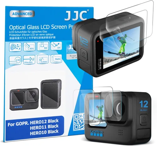 Vista 12 de [Paquete de 2+2] Protector de pantalla para Dji Osmo Pocket 3, protector de pantalla de lente para Dji Osmo Pocket 3, protector de pantalla de Osmo
