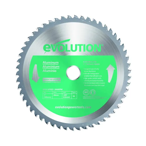 Vista 25 de Evolution Power Tools 5-3/8BLADEST Hoja de sierra de corte de acero, 5-3/8 pulgadas x 30 dientes