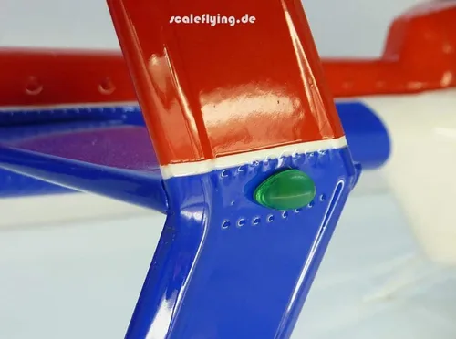Vista 8 de Helicóptero RC 470 Bell ARF News Chopper Fuselaje prepintado versión KIT