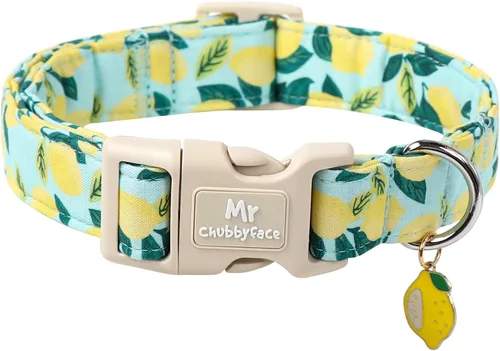 Vista 7 de MR.CHUBBYFACE· Collar de perro de San Valentín azul, lindo collar de cachorro con lazo azul, collar ajustable de algodón para mascotas con hebilla