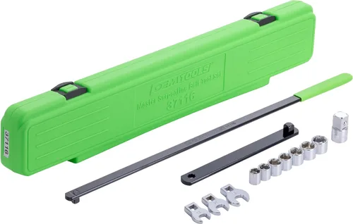 Vista 10 de OEMTOOLS 24687 Serpentine Belt Tool Set w/ 3/8-Inch Drive Handle, 8 Pieces
