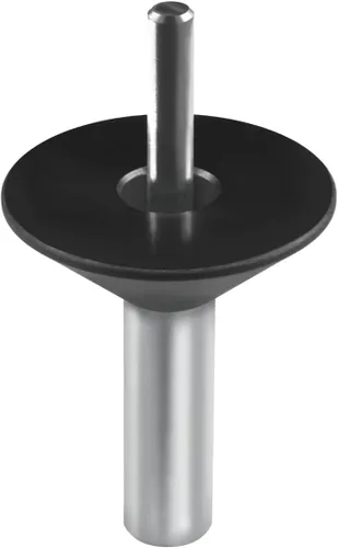 Vista 13 de POWERTEC Placa base universal de 6-1/2 pulgadas con pasador de centrado y cono. agujeros preperforados con tornillos para cable Porter, Bosch