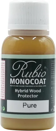 Vista 42 de Rubio Monocoat Protector de madera híbrido de 300 pies cuadrados - Chocolate Acabado de aceite de madera exterior, color y protección UV
