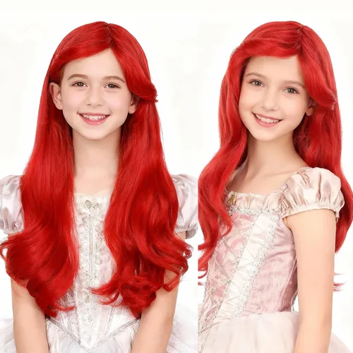 Vista 6 de HairWiz - Pelucas de cabello sintético rizado y ondulado para mujer (mezcla (estilo 2)) Sirena (Estilo 2)