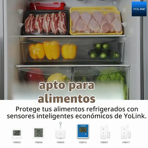 Vista 4 de Sensor de temperatura inalámbrico inteligente y sensor de humedad de amplio rango (-22 a 158 grados) para monitoreo de refrigerador, monitoreo
