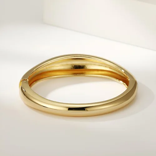 Vista 5 de TONLUYAX Gold Silver Bracelet Bangle for Women Men Cuff Bangle Chunky Bangles