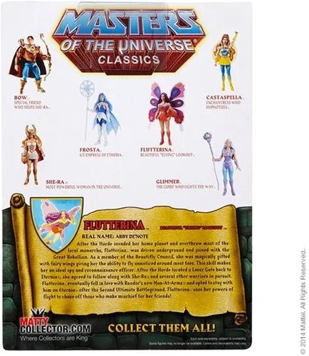 Vista 4 de Masters of the Universe Clásicos Princesa del Poder Figura Flutterina