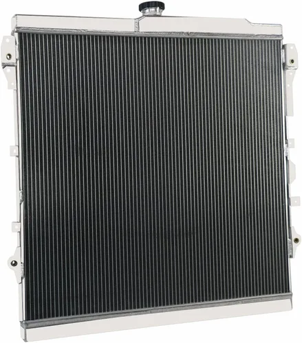 Vista 2 de Tundra - Radiador de aluminio compatible con Toyota Sequoia 2008-2014/07-13 Tundra Pickup 4.6L 5.7L V8, radiadores de enfriamiento de núcleo de 4