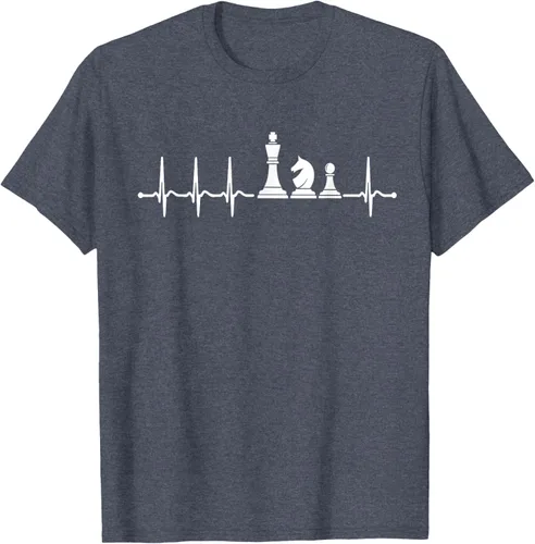 Vista 64 de Camiseta de ajedrez, niños de ajedrez, amantes del ajedrez, camiseta de ajedrez para niños, Negro