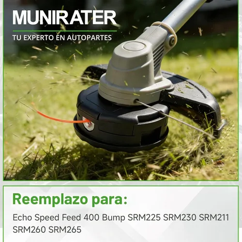 Vista 3 de munirater Paquete de 5 cabezales de repuesto para Echo Speed Feed 400 Bump SRM225 SRM230 SRM211 SRM260 SRM265