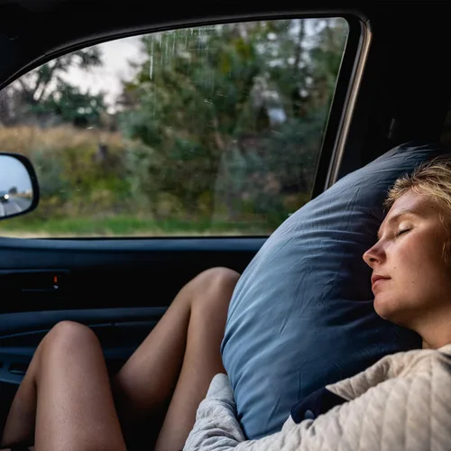 Vista 7 de HEST Almohada de campamento (mediana) – Espuma viscoelástica resistente a la temperatura – esencial para camping, excursionismo y aventuras al aire