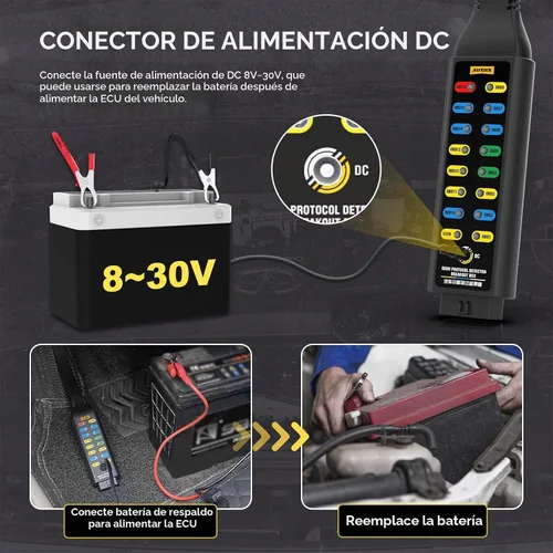Vista 9 de AUTOOL DM303 + caja de ruptura OBD