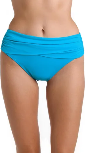 Vista 8 de Island Goddess - Traje de baño de cintura media con bandas azul
