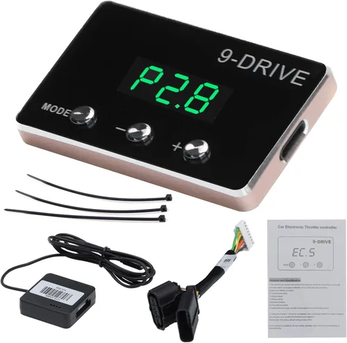 Vista 15 de Controlador de Respuesta del Acelerador, Pedal de Acelerador Electrónico Inteligente de 9 Modos y 9 Unidades para Carreras para Audi Bentiey PORSCHE