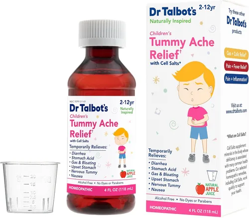 Vista 10 de Dr. Talbot's Medicina de alivio de alergias para niños, 4 onzas, incluye taza de dosificación, para 2 a 12 años, sabor natural a uva