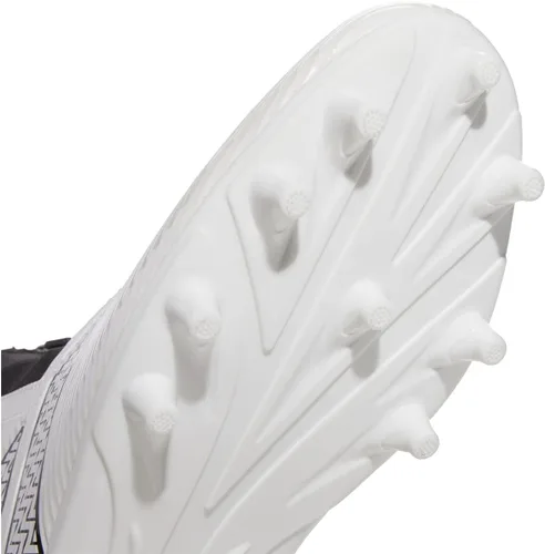 Vista 5 de adidas Nasty Fly 2E - Botines de fútbol para hombre, color blanco y negro