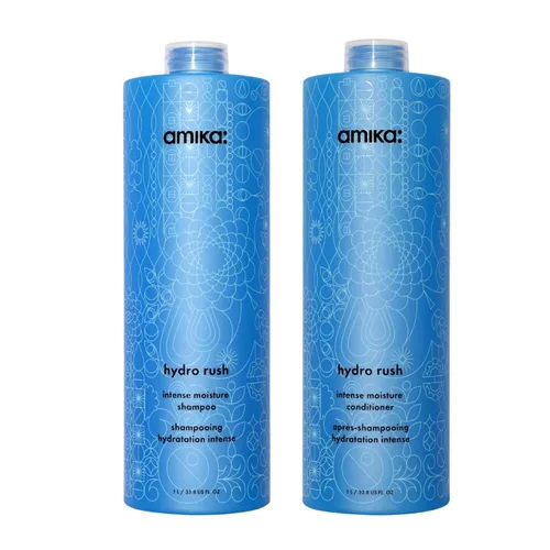Vista 13 de amika hydro rush intense moisture shampoo with hyaluronic acid