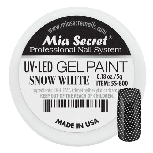 Vista 13 de Mia Secret Sistema de uñas profesional UV/LED Gel Paint - 0.18 oz (albaricoque)