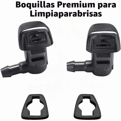 Vista 6 de 68081370AB Boquillas de Lavaparabrisas Premium Compatible con Dodge Dart 2013-2016 Chrysler 200 (2015-2017), Boquilla de Chorro de Líquido