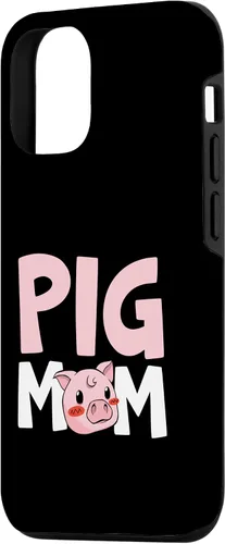 Vista 2 de Funda para iPhone 14 Pig Mom Pig Whisperer Piggy Pig Lover Día de la Madre