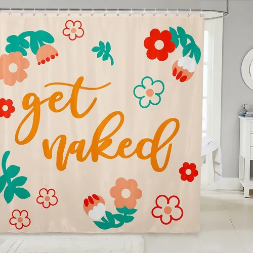 Vista 20 de Feelyou Leopard Print Lips Shower Curtain for Bathroom Decor Cheetah Print Bath Curtain Kissing Lips Bathroom Accessories Waterproof Polyester