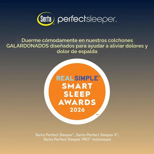 Vista 15 de Serta Perfect Sleeper - Colchón individual mejorado de 12 pulgadas, firme
