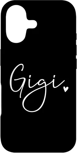 Vista 32 de Gigi Heart Graphic Grandma - Carcasa para iPhone 16