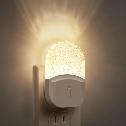 Vista 12 de DORESshop Luces nocturnas enchufables a la pared [paquete de 2] 3CCT luz nocturna LED con sensor de atardecer a amanecer, luz nocturna enchufable