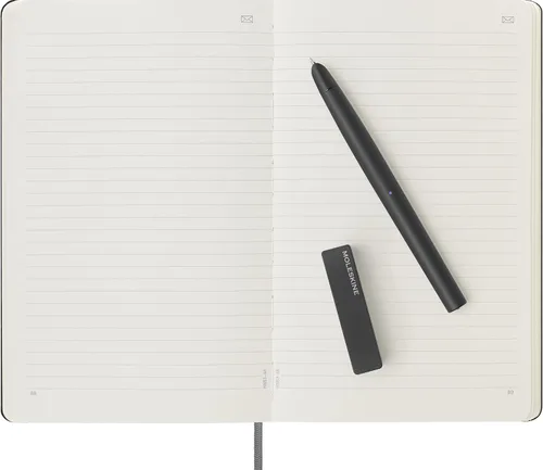 Vista 4 de Moleskine Smart Writing Set Smart Notebook & New Smart Pen (2022) - Almacena notas manuscritas digitalmente, con la aplicación de notas de Smart