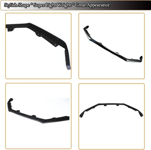 Vista 5 de Protector de parachoques delantero para Subaru BRZ Coupe 2Door 2013-2016 Add-on Factory Outlet Carbon Fiber CF Protector de parachoques de barbilla