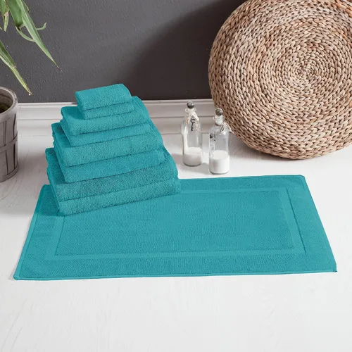Vista 6 de Toallas turcas clásicas prémium juego de toallas suaves – Incluye toallas de baño de gran tamaño, toallas de baño, toallas de mano, toallas de baño