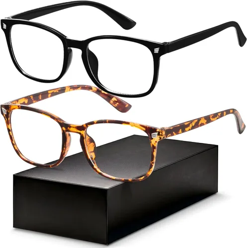 Vista 15 de Gaoye Eyewear Frames for Men - Blue Light Blocking Square Glasses, Anti UV Ray Computer Gaming, Blue Blockers for Women