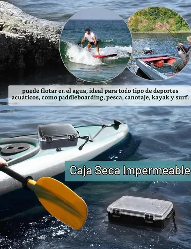 Vista 3 de Avlcoaky - Caja impermeable grande para kayak, bote