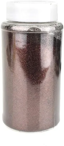 Vista 2 de Homeford Botella de purpurina fina, 1 libra a granel (negro)