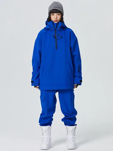 Vista 24 de RIUIYELE Traje de esquí para mujer, chaqueta y pantalones de snowboard para deportes al aire libre, traje de nieve con aislamiento impermeable