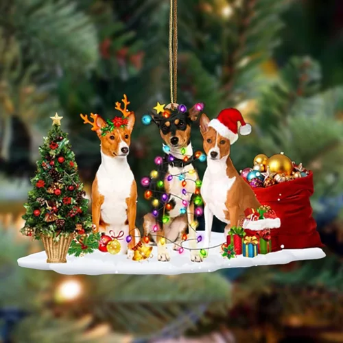 Vista 139 de Nazenti Adorno de Navidad personalizado con amigos Affenpinscher – Adorno de perro personalizado para amantes de las mascotas, acrílico plano