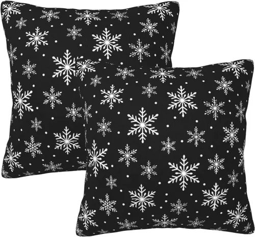 Vista 16 de Perinsto Juego de 2 fundas de almohada decorativas de flores de crisantemo azul, fundas de almohada decorativas suaves para sofá, cama, decoración