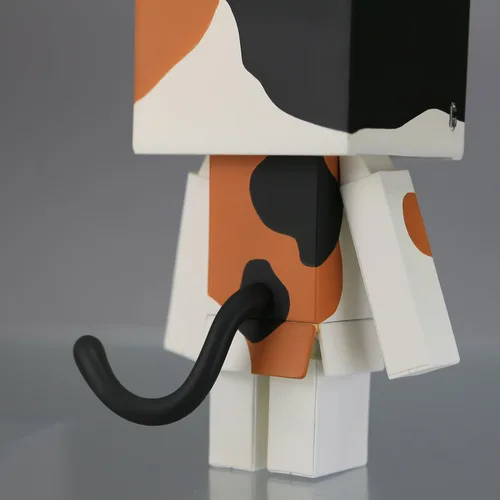 Vista 7 de Union Creative Toy Box Sofubi Nyanboard Mike - Figura de vinilo suave