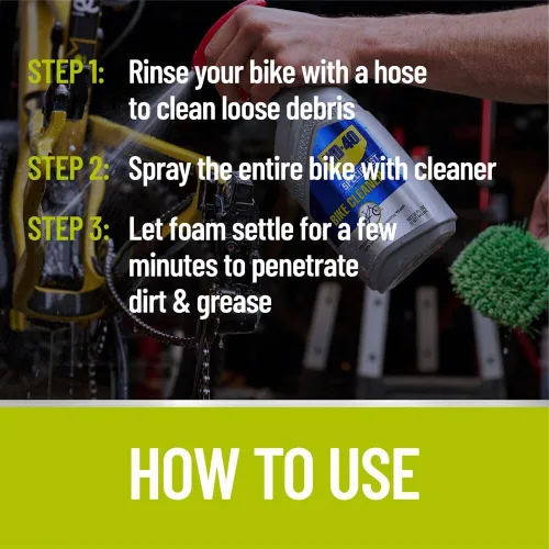 Vista 3 de WD-40 Specialist Bike Cleaner, 32oz, gatillo espumoso aceites de bicicleta